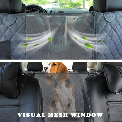 Protector de asiento para coche para perros impermeable
